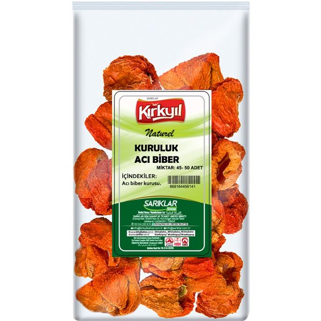KIRKYIL NATUREL KURULUK ACI BIBER. ürün görseli