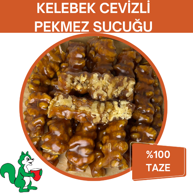 Cevizli Pekmezli Kelebek Sucuk. ürün görseli